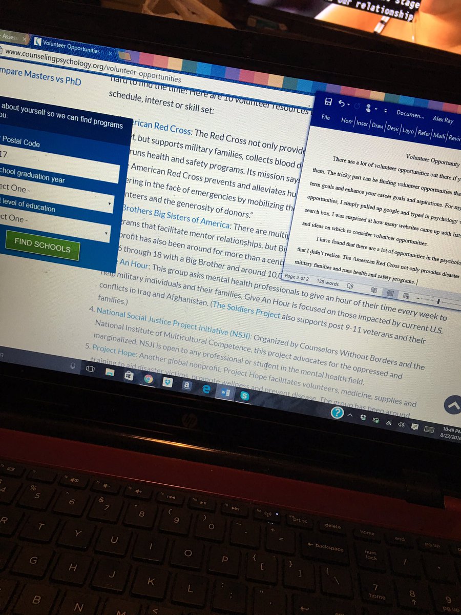 RaynbowLexa's tweet photo. #homeworkflow #collegelife #universityofphoenix #iamaphoenix #psychologymajor https://t.co/scc4HvZiZQ