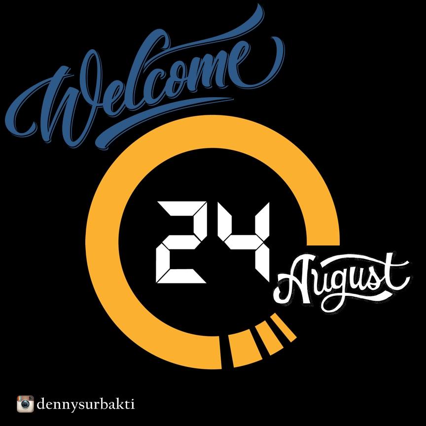 Setidaknya ada 1 tanggal dan 1 bulan yang setiap tahunnya ku tunggu, selamat datang 24 Agustus, HBD FOR ME.