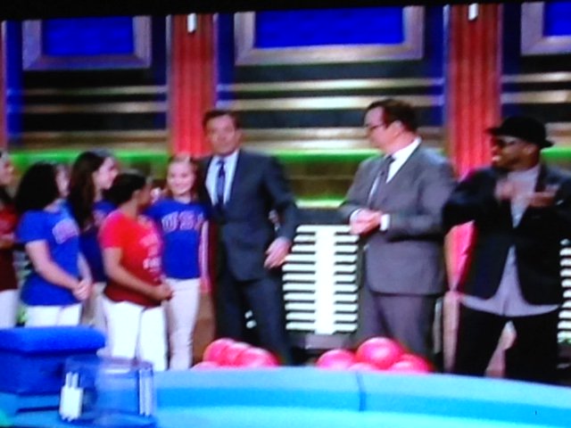 flyingtkachev's tweet photo. Saw you guys on the tonight show! Go blue team @lzhernandez02 @Aly_Raisman #FinalFive #FinalFiveFallon https://t.co/862CajHw5Z