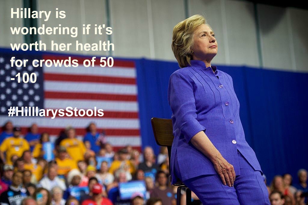 dee4peace's tweet photo. #SickHillary #HillarysHealth #HillaryHealthWatch #WheresHillary #OligarchProblems #CrackedHead #WhatsWithHer https://t.co/zcWl3ADp8X