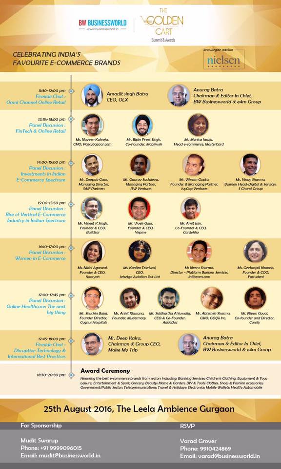 Jeet Sharma (@jeetobservenow) on Twitter photo BW Businessworld Golden Cart (Ecom) Summit & Awards on 25th Aug at The Leela , Gurgaon.! <a href="/anuragbatrayo/">Anurag Batra</a> <a href="/tanvieahuja/">Tanvie Ahuja</a> BW Businessworld Golden Cart (Ecom) Summit & Awards on 25th Aug at The Leela , Gurgaon.! <a href="/anuragbatrayo/">Anurag Batra</a> <a href="/tanvieahuja/">Tanvie Ahuja</a>