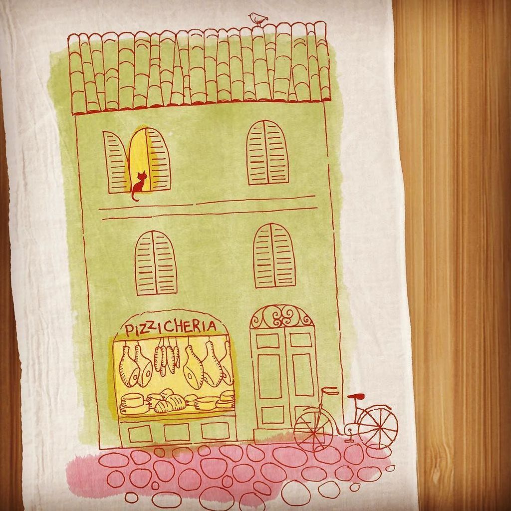 akemilikes2draw's tweet photo. Pizzicheria tea towel🐖
#watercolor #tuscany #illustration #surfacedesign #artwork #design … https://t.co/o39r7HjxBc https://t.co/8GQ7a5bZQk