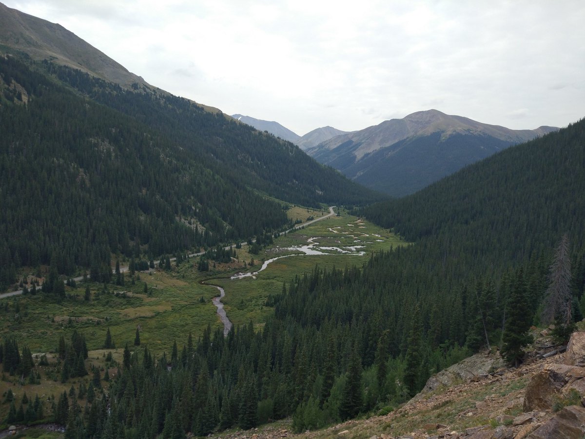 Amazing big #Mountain views on our <a href="/Colorado/">Visit Colorado</a> #RoadTrip <a href="/BreckEpic/">Breck Epic</a> #IndependencePass #ArkansasRiver #MountainLove