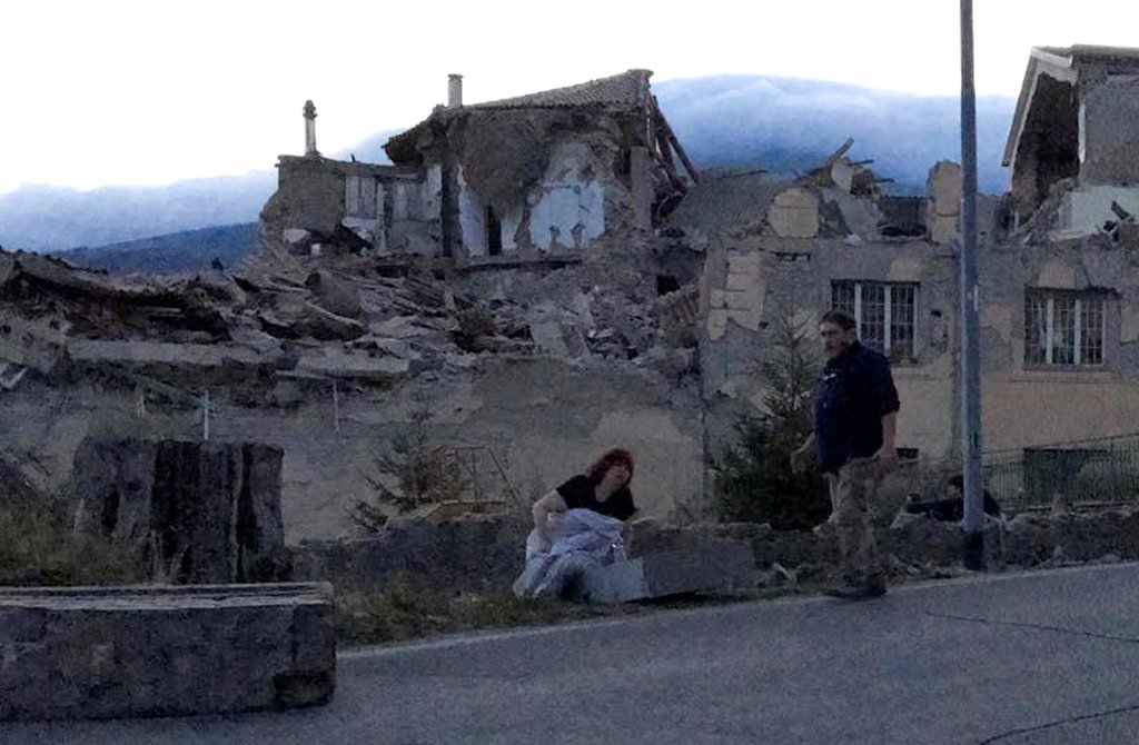 BostonGlobe's tweet image. Our first look at the destruction caused by the Italy earthquake. More: bos.gl/pcuxoTH