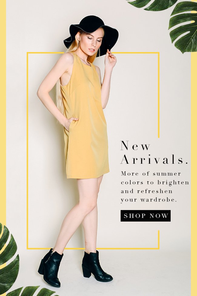 DressabelleID's tweet image. New Arrivals. More of summer colors to brighten your wardrobe
Check dressabelle.co.id