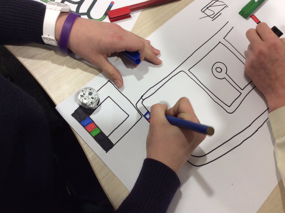 talkinged19's tweet photo. Year 7s problem solving with @OZOBOT using imagination, critical thinking &amp; perseverance #TTPlay @StrathconaBGGS https://t.co/oTvZndneAF