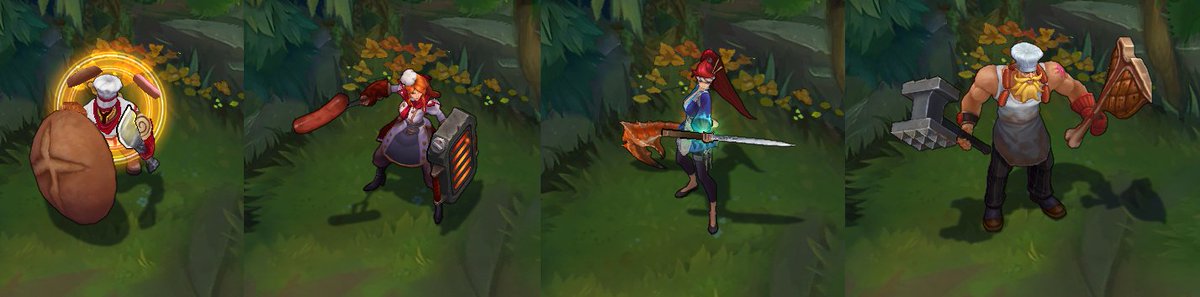 Moobeat On Twitter 8 23 Pbe Yorick Champion Update Championship Zed Four New Cooking Skins More Https T Co Fy0lxuw0ql