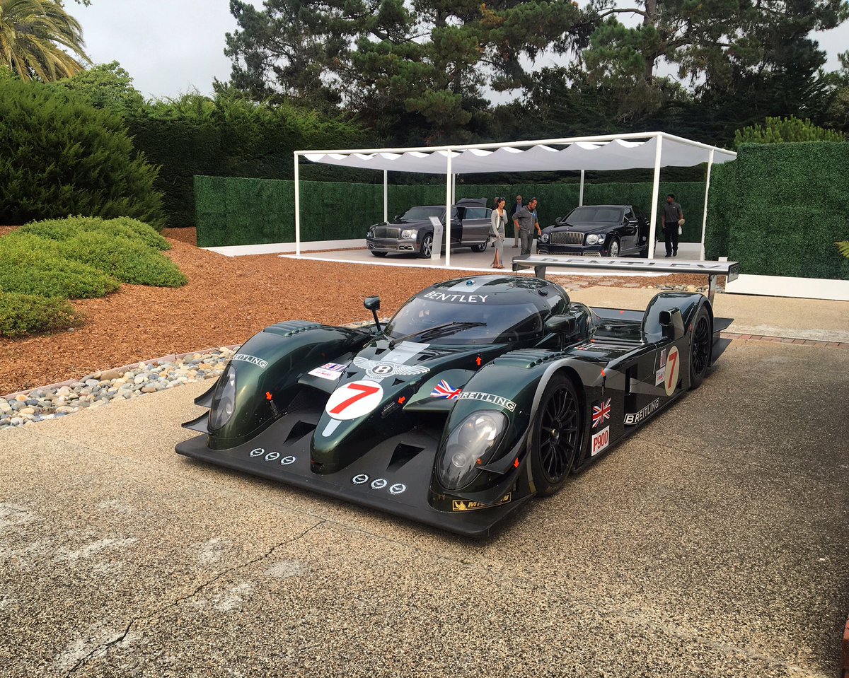 iamericgraciano's tweet photo. Name this car.... @BentleyMotors 🎩🇬🇧

#bentleymotors #carweek2016 #pebbleconcours #pebblecars @PebbleConcours https://t.co/lpoCviTUYb