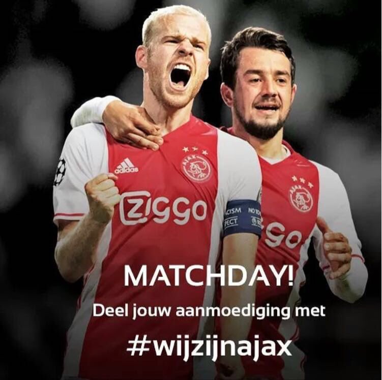 AminYounes11's tweet photo. Very important match today! #wijzijnajax https://t.co/BuEtfNICTc