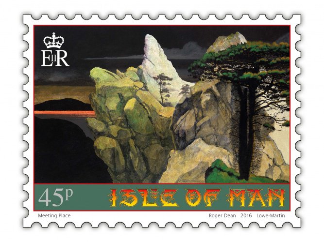 #Islands and #Bridges. The #Art of @_rogerdean in the stamps for #IsleofMan #Post Office goo.gl/Ki308b