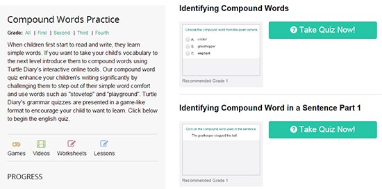 Turtlediary On Twitter Turtle Diary S Compound Word Quiz Will