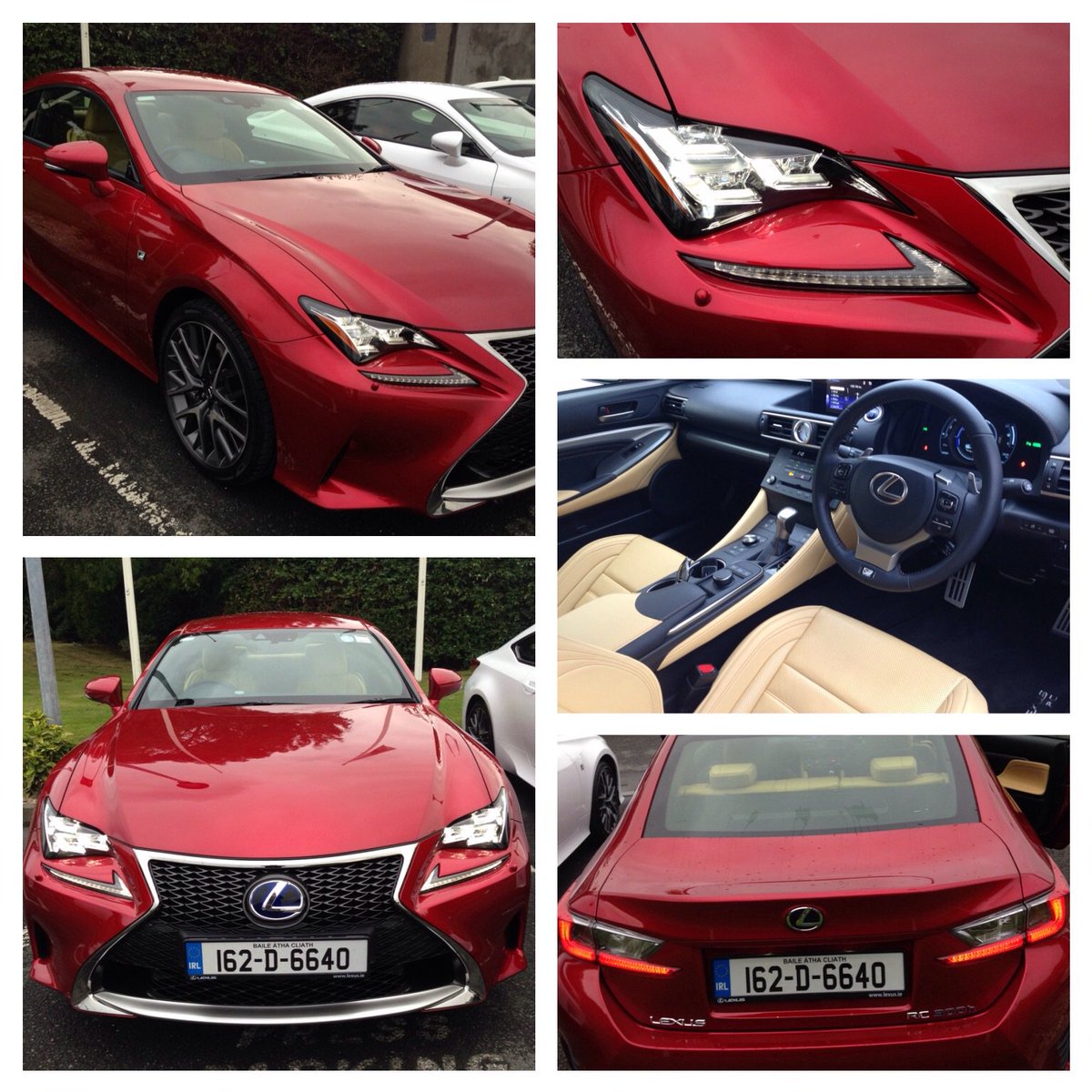 TheDermotWhelan's tweet photo. So this week I'm mostly driving a beeeaaasshhhhttt! @lexusireland #ExperienceRC In @munsterrugby red of course https://t.co/hh3VJ39YVU