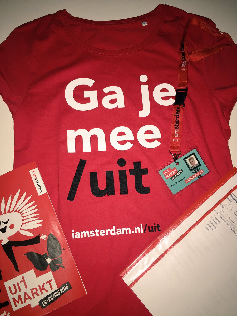 Het wordt super mooi weer, dus ga je mee uit? #Uitmarkt #cultuur #kunst #muziek Zie ik je daar?