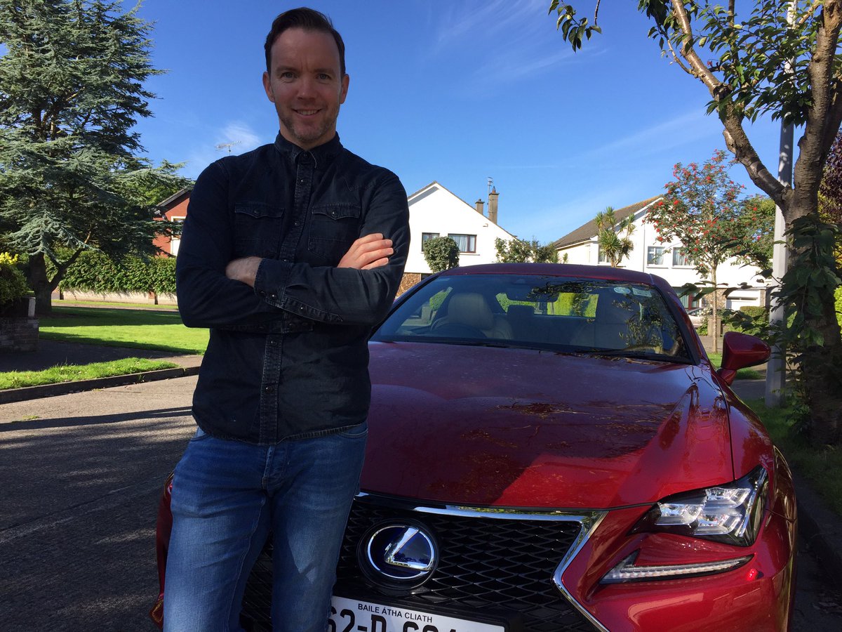 TheDermotWhelan's tweet photo. Hey @DaveTodayFM. Fancy a lift to work?? @LexusIreland #ExperienceRC #vrumvrum https://t.co/W0jUXJo2De