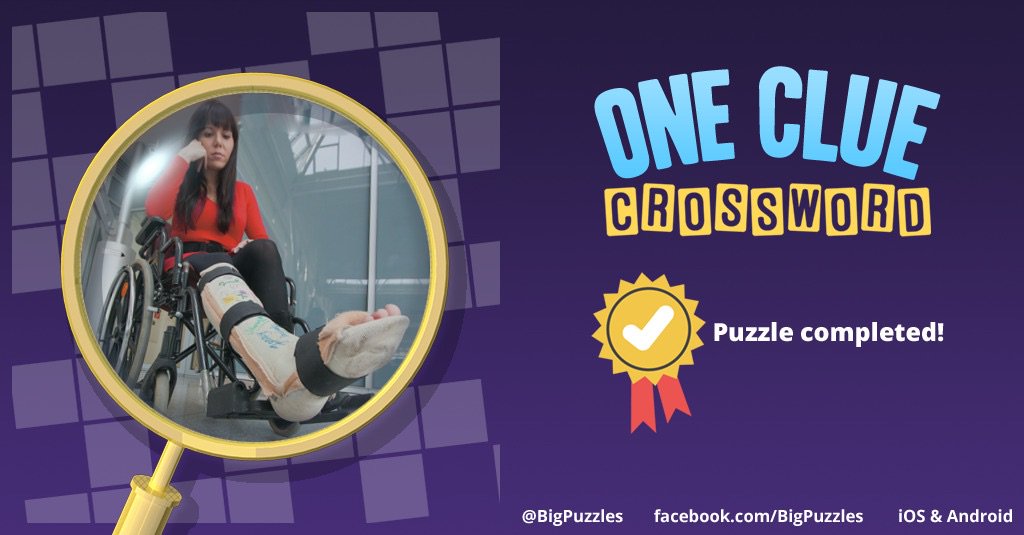 PacisLuv's tweet photo. I completed a puzzle in One Clue Crossword. Play now for free!
https://t.co/QA8qTuImWT #OneClueCrossword https://t.co/s9gN53jcUC