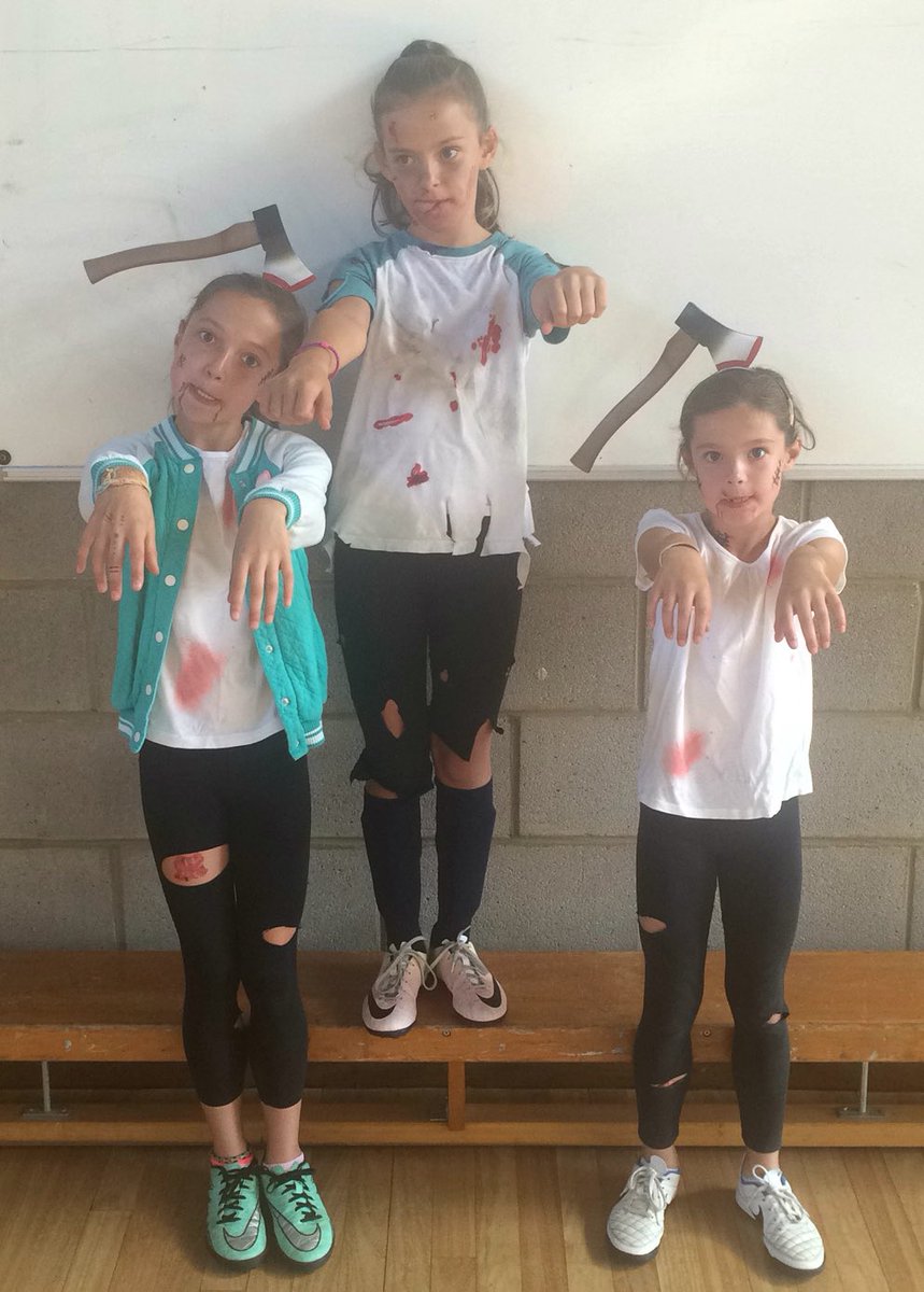 CUCoachOli's tweet photo. Zombie squad on camp today! 😱☠#WackyWednesday https://t.co/mWPNAWsmYQ
