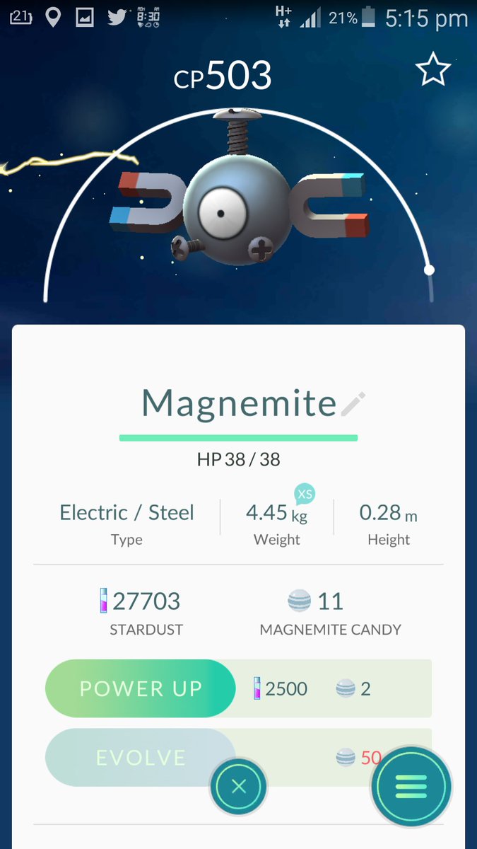 Herrithious's tweet image. Look at my cool pokemon i got today!!!😀😀😀😀 super happy