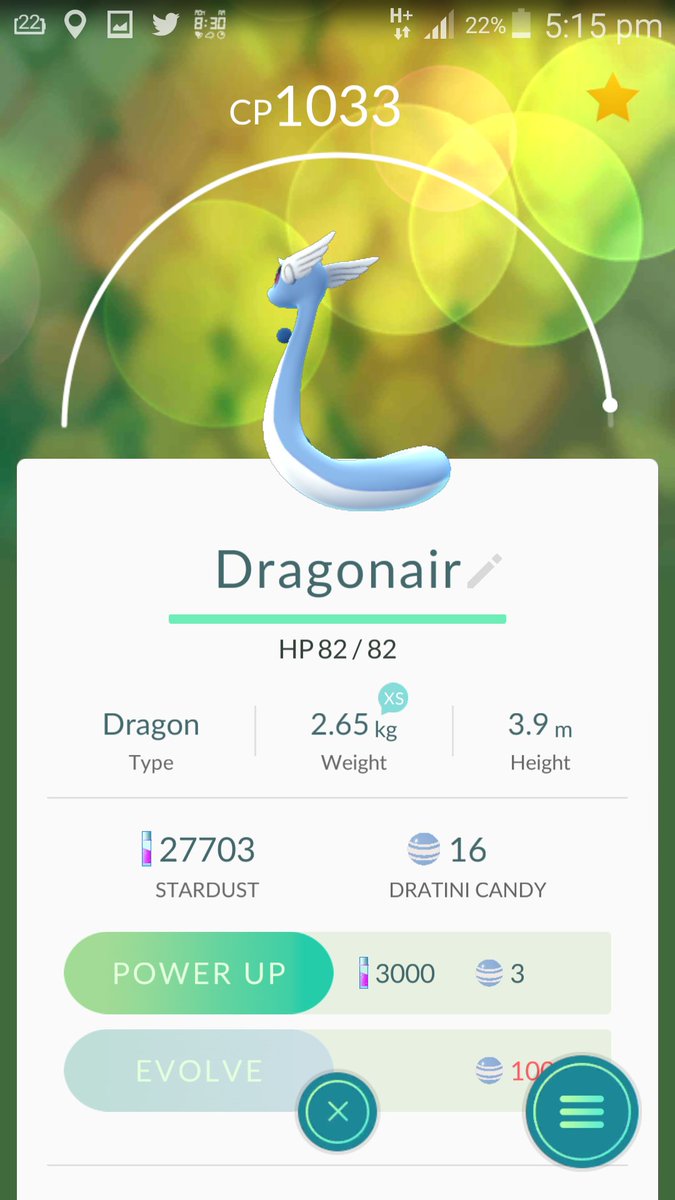 Herrithious's tweet image. Cant wait to evolve this guy so happy its above 1000😊