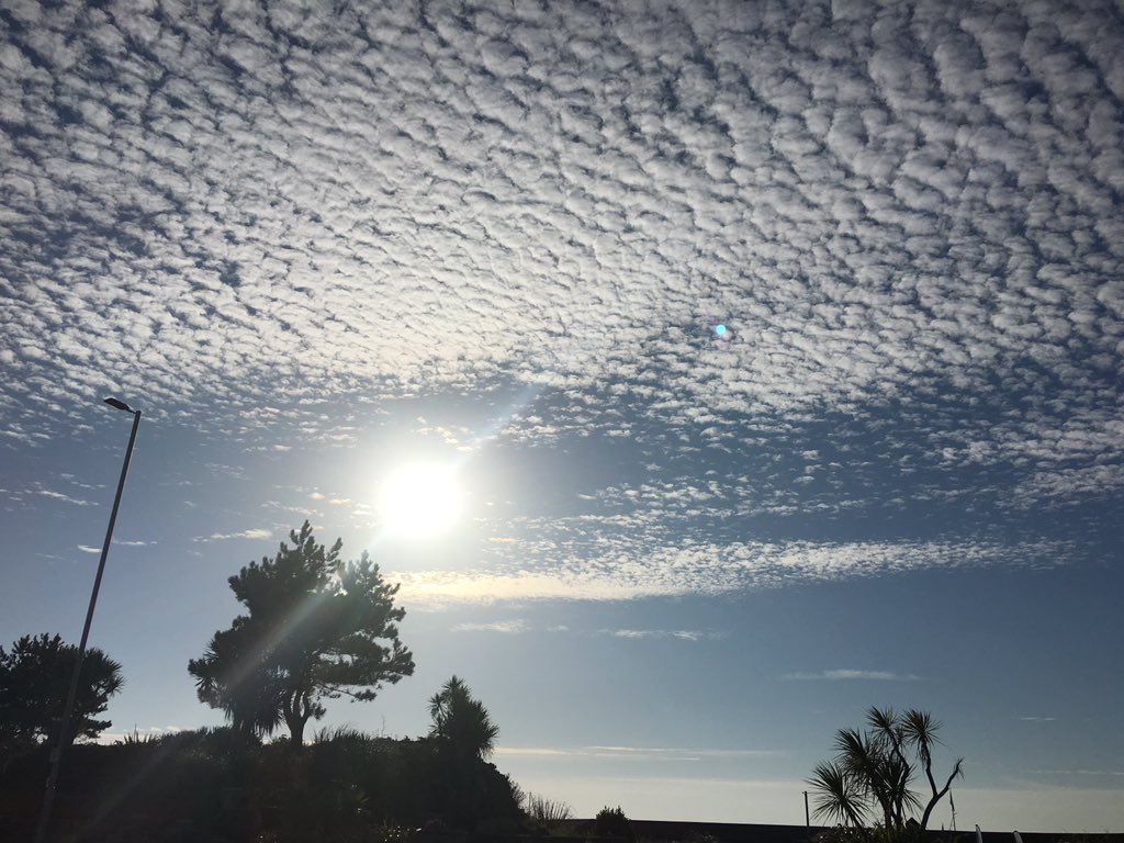 Chilled at #poole harbour this morning after photographing sunrise. Awesome #clouds and the #sun breaking through.