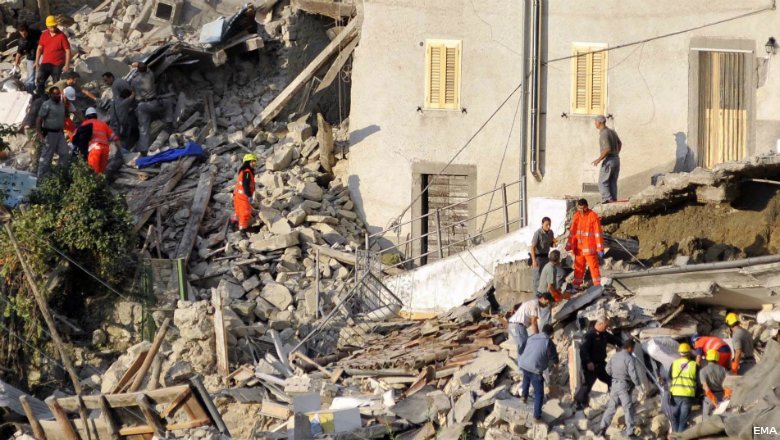 Pescaraepa in rubble