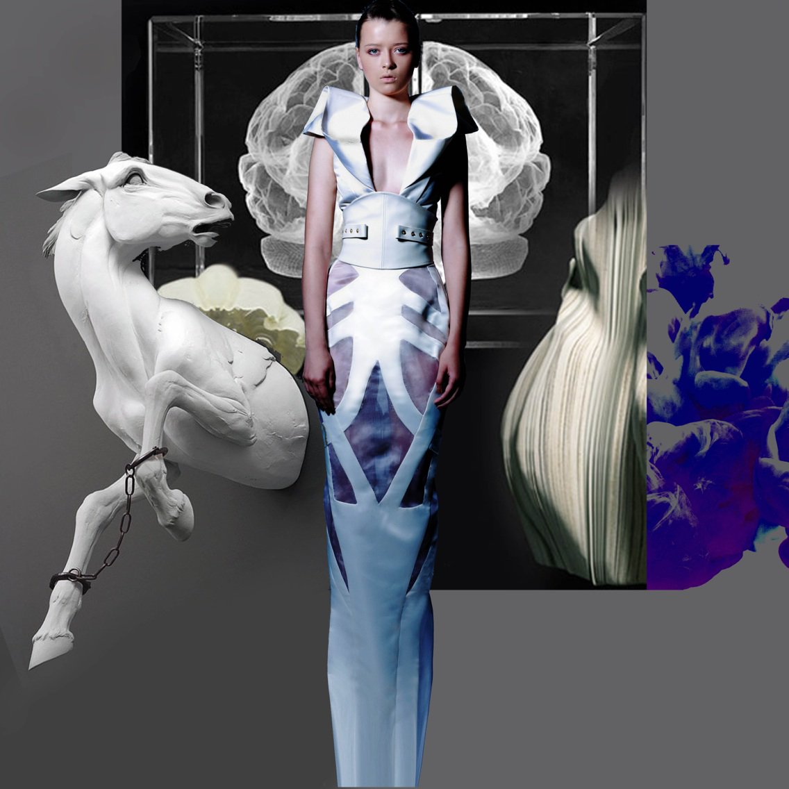 Reminiscing over this #HusseinBazaza collage - Anneliese FW13