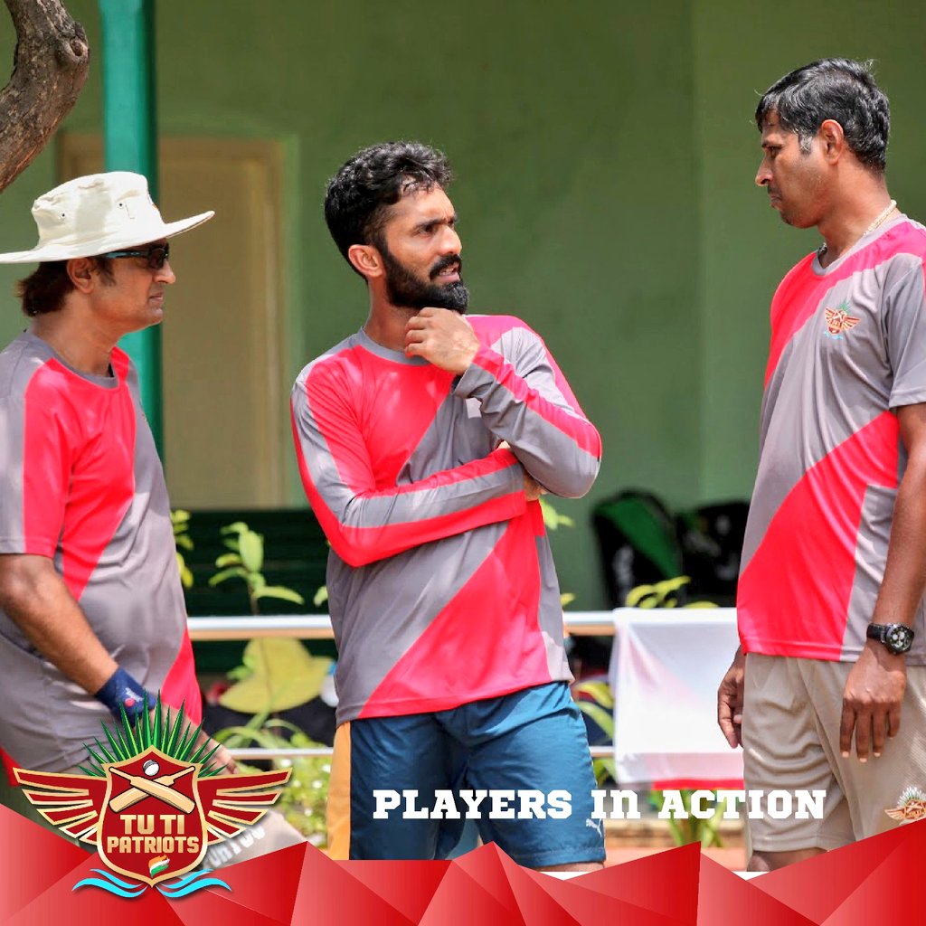 TUTI_PATRIOTS's tweet photo. Just 2 more hours to go ππ Get ready for the first #TNPL match #TPvsCSG today! ππ See #NammaPayaluga in action π https://t.co/IBELr3Q8Dk