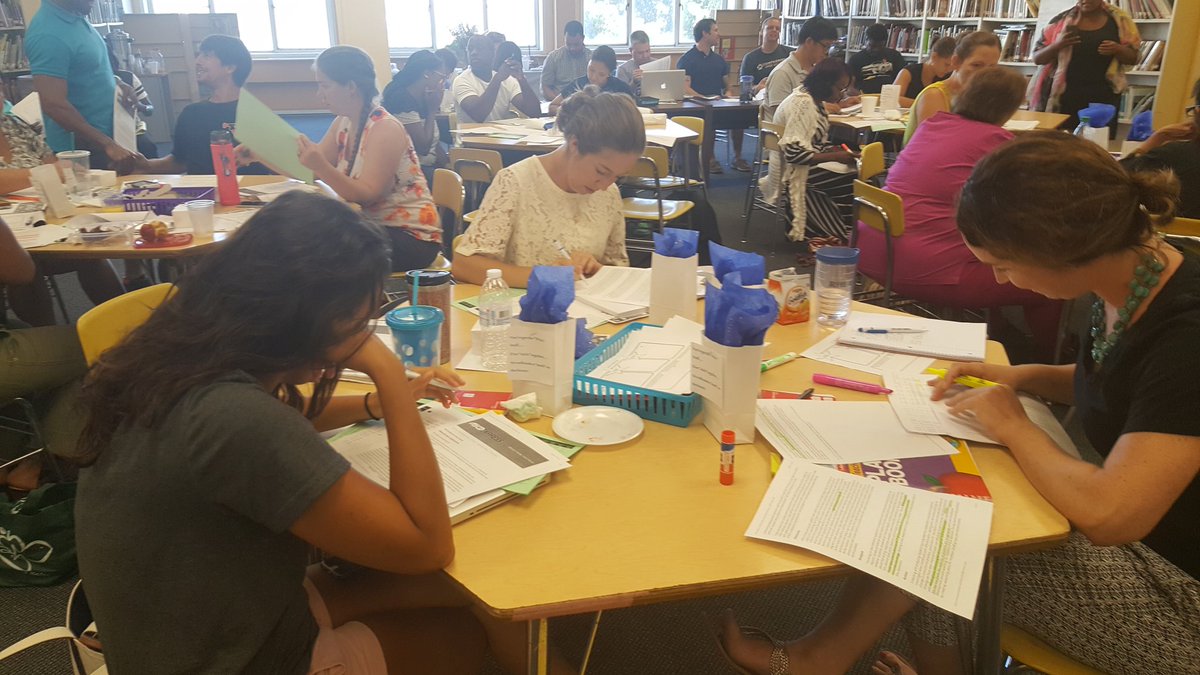 Great first day with staff. Excited for year two. #ExcellenceforAll <a href="/BaltCitySchools/">Baltimore City Public Schools</a>