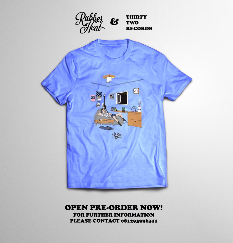 Rubber Heat "Sans" T-Shirt.

Open Pre-Order Now!

Spec:
Gildan Skyblue Soft Style.
Rubber Print.

#rubberheatmerch