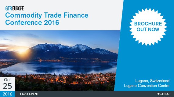 The brochure for our Commodity #TradeFinance Conference 2016 is now available to download! bit.ly/2bvtgMv