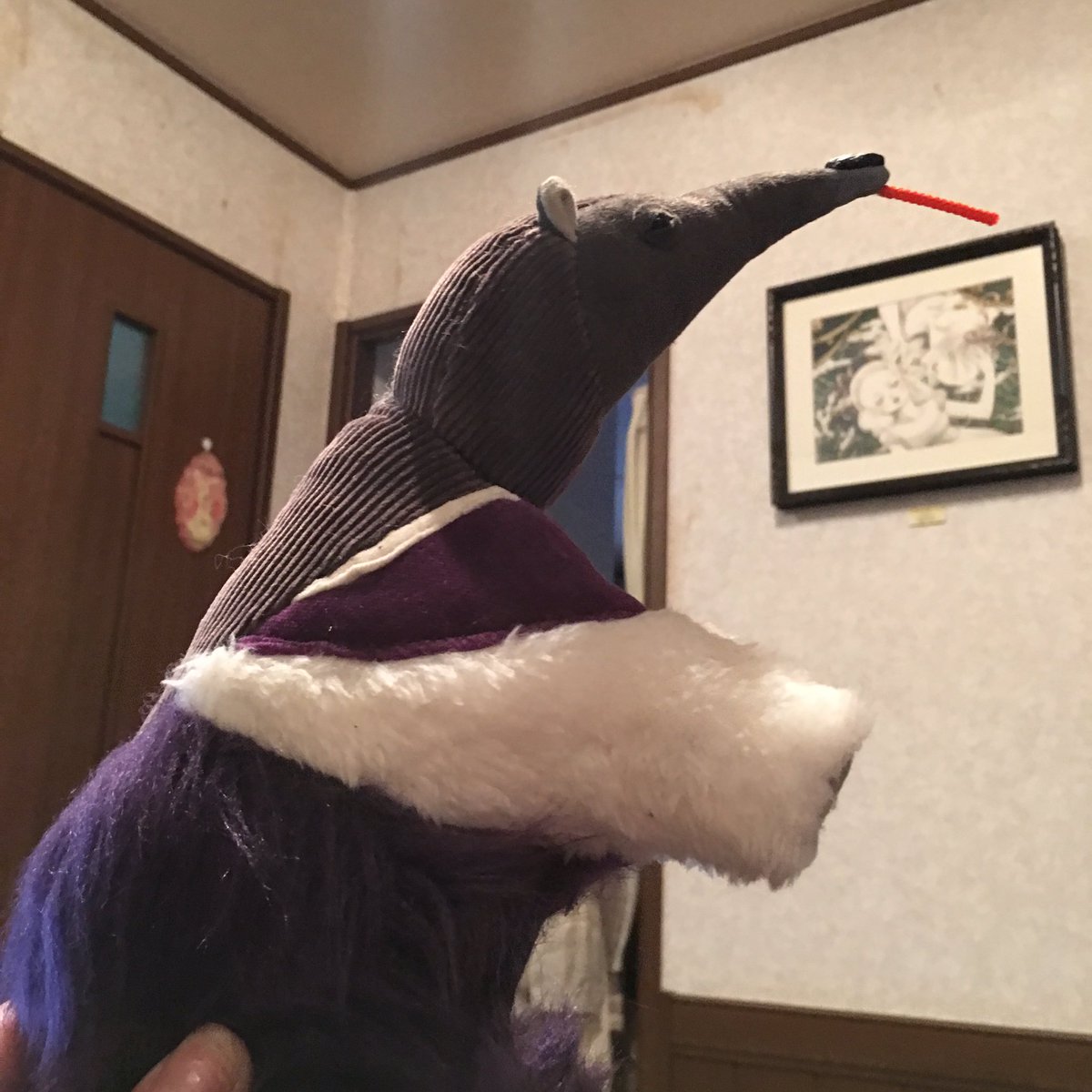 kolmekissaa's tweet photo. #コルメキッサよりお知らせ
フナヤマンさんからは、大きめのぬいぐるみ3点と、ブローチにもなるコウモリの合わせて4点が届いています✨関西の作家さんなので、この機会に是非🎵
#コルメキッサ #明日から #ぬいぐるみ #創作人形 #青葉台 https://t.co/lu1qzW535H