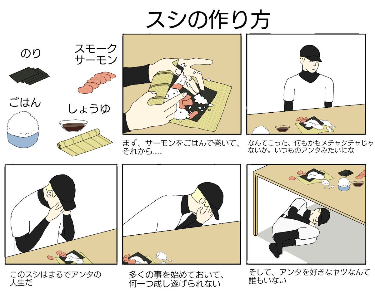 空音 Off垢 On Twitter バッターさんでhow To Make Sushiトレス