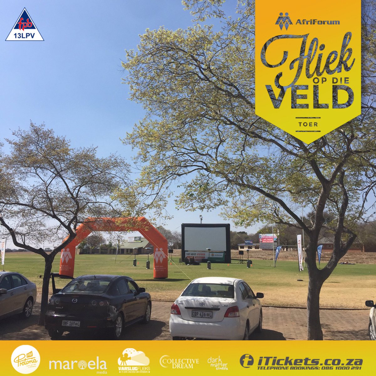 bloodglorymovie's tweet photo. Dis 'n pragtige dag in Polokwane vir #FliekOpDieVeld! #HTSTomNaude ons is hier! Kom wen prysies voor die fliek! https://t.co/N6EpIcDwzO