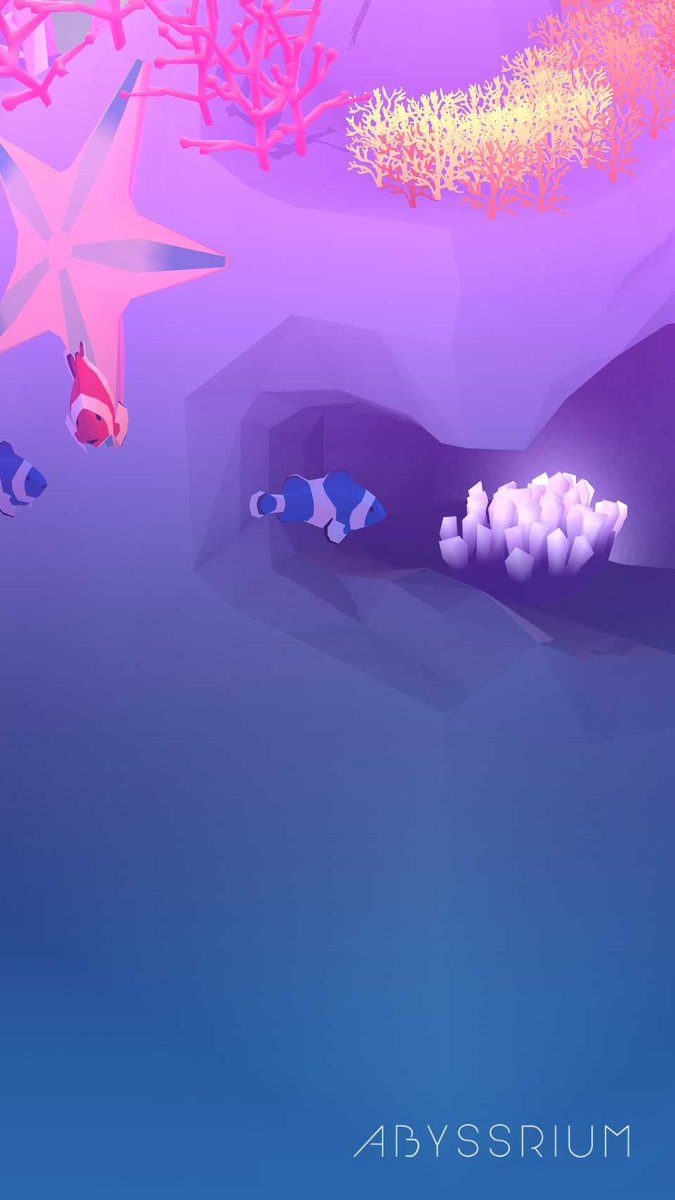 Alpha45454545's tweet photo. My Blue Clownfish:) 
#abyssrium
https://t.co/u9IdaLg3mU https://t.co/iiNXYOrfrC