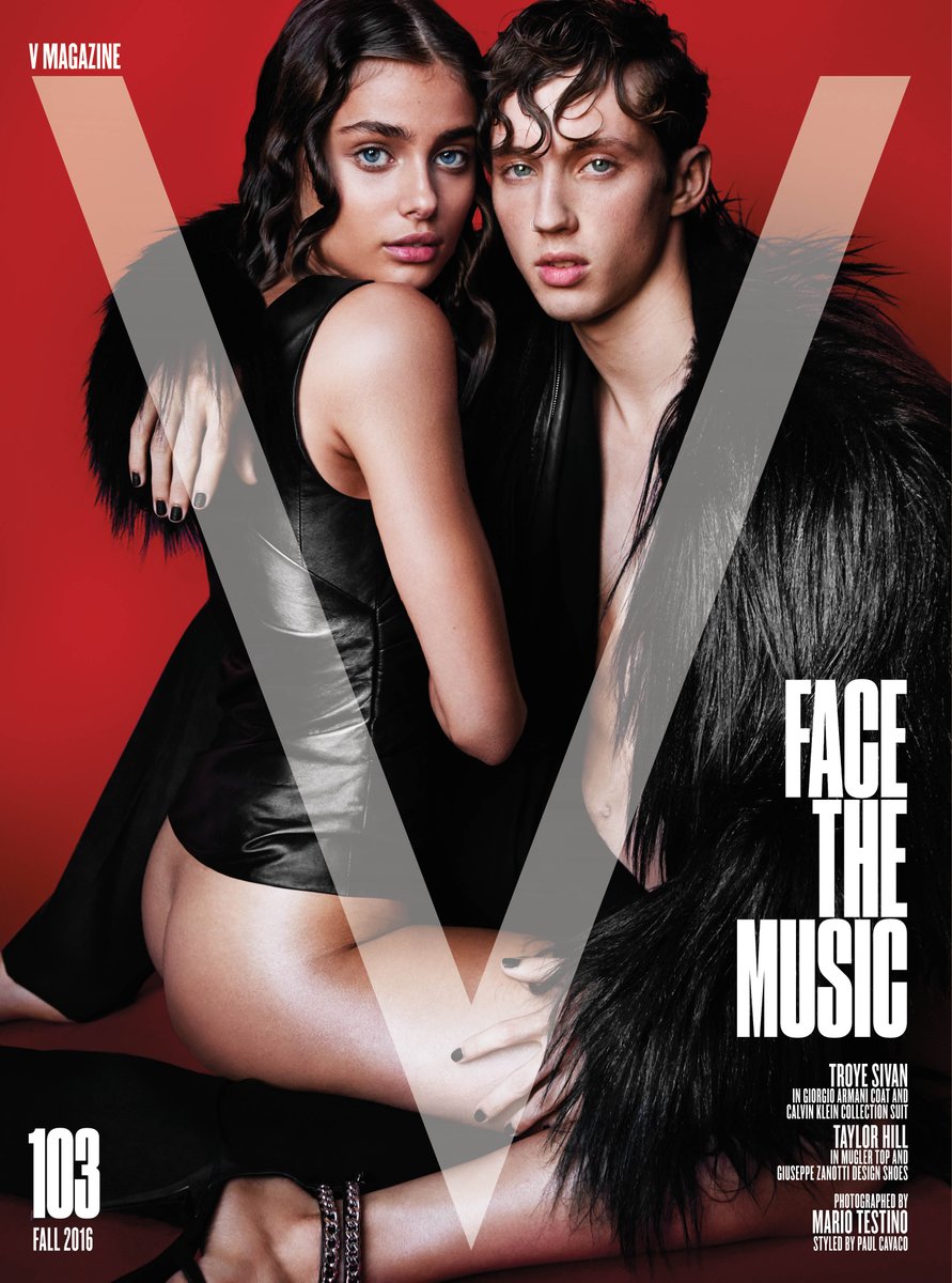 .@VMAGAZINE COVER ft. @TAYLORMARIEHILL & I, BY @MARIOTESTINO. PRE-ORDER: vmagazine.com/face-the-music… #FaceTheMusic #V103