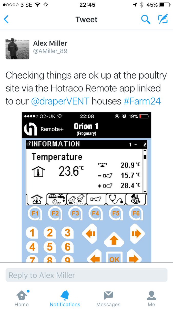 _draperGROUP_'s tweet image. Happy to see @AMiller_89 getting the benefits of using our @Hotraco app to remotely mange his @draperVENT houses 🐤🐔🐷