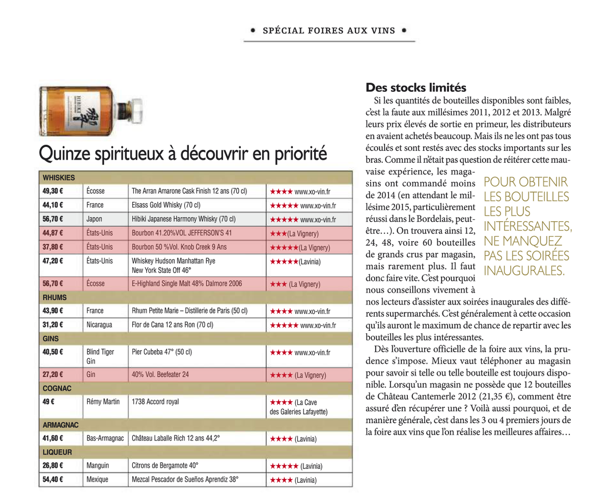 la_vignery's tweet photo. Super Article sur nous dans la @LaRVF_mag . Merci ! J-8 avant le début de notre Foire aux Vins ! https://t.co/h48Oc48FMZ