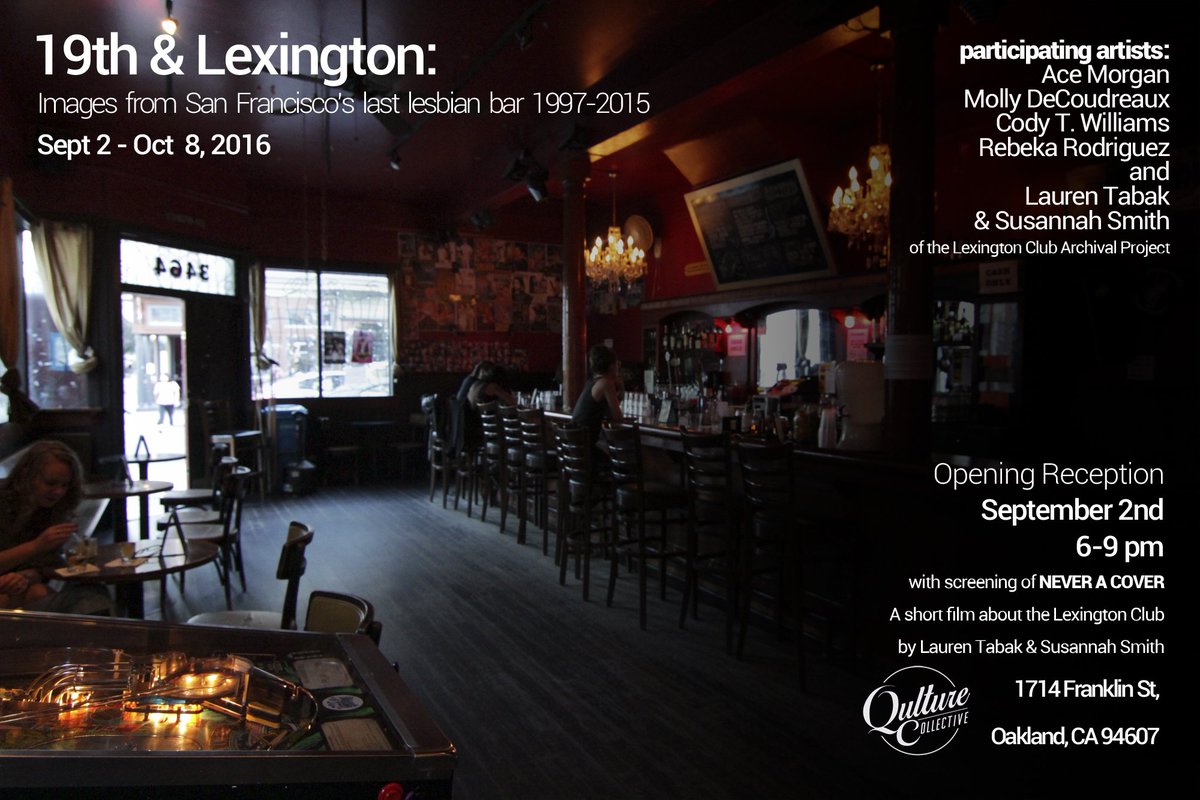 Lex_Club_Doc's tweet photo. 19th &amp; Lexington OPENING RECEPTION 9/2 @QultureCo w/ @MDeCoudreaux @acemorganfit and more https://t.co/jroFGNdBth https://t.co/Em30hzoNfU