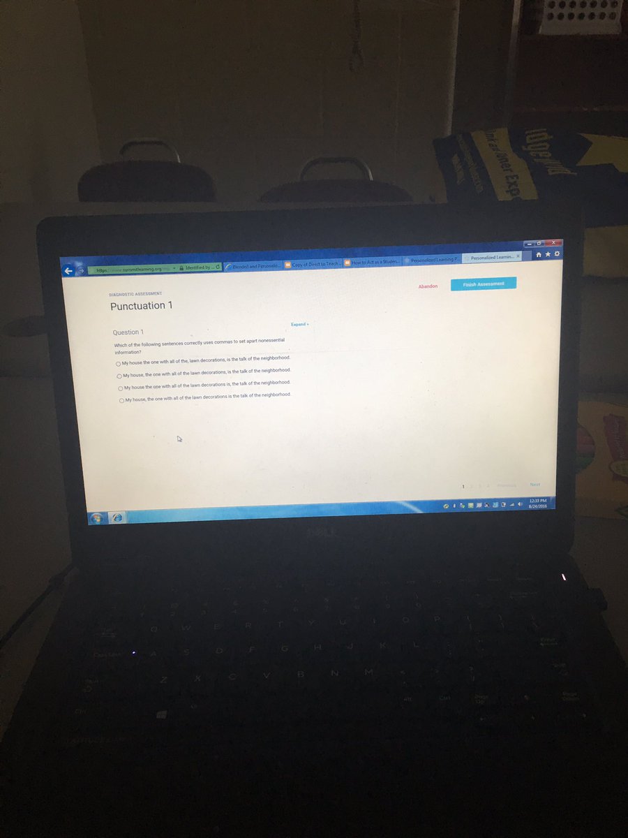 MsJohns2021's tweet photo. Taking @SummitPS Diag toget feel for student experience @RIbasecamp @WestBroadwayMS #selfpaced #personalizationiskey https://t.co/lA3bsXmII4