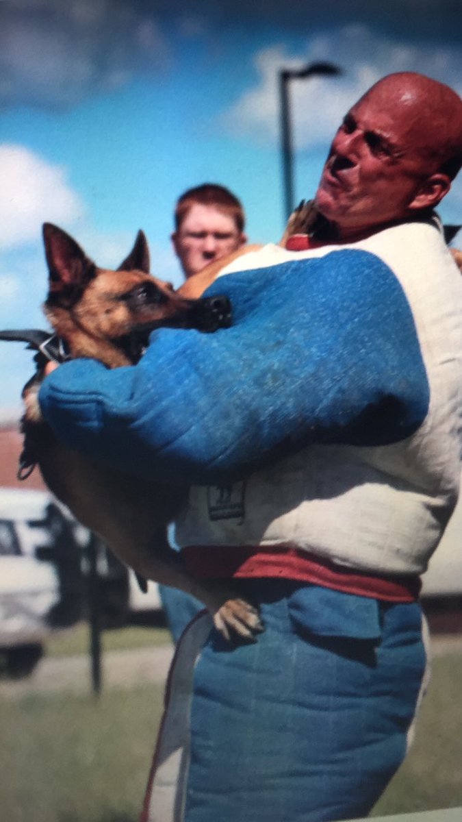RichmondPDKY's tweet photo. RPD K9 Jack training with Franco Angelini @K9BiteDR at Bluegrass K9 Narcotic Trials in Mount Sterling #RPDKY https://t.co/mLyAqU8L56