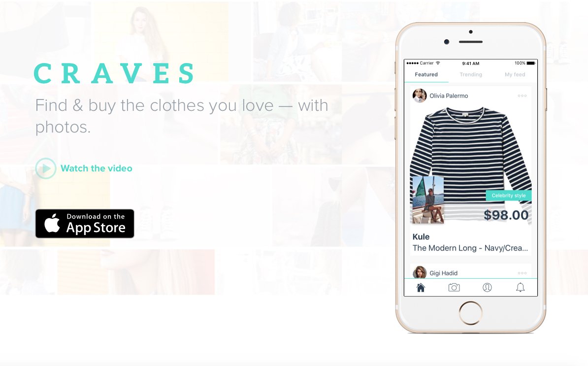 FashInvest's tweet photo. @cravesapp is your new celebrity fashion shopping buddy: https://t.co/imS8esgwLu #appoftheweek https://t.co/tBdiJ9O65G