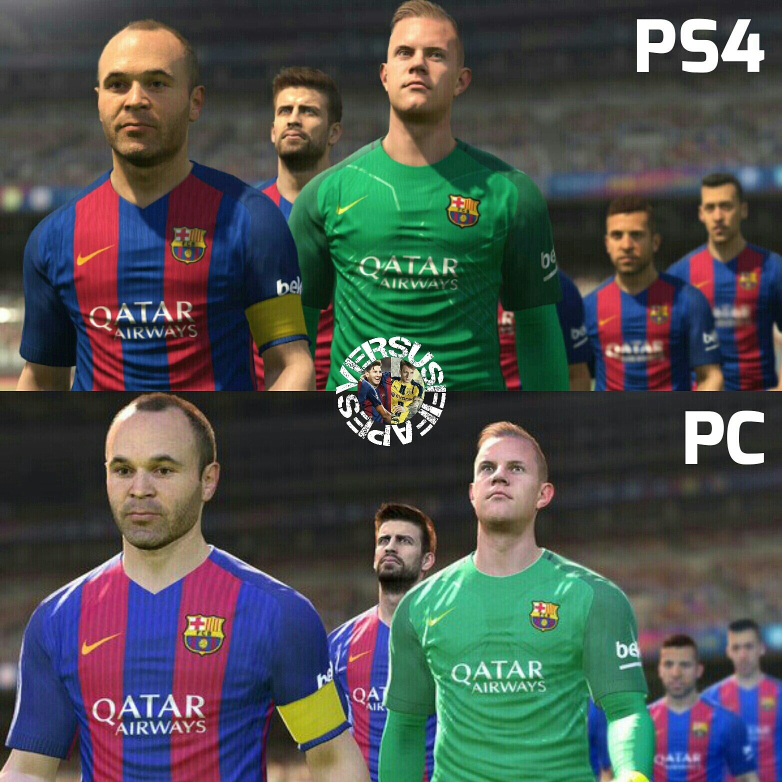 PES 2019 VS FIFA 19 on Twitter: "PS4 VS PC 🔥 #PES2017…