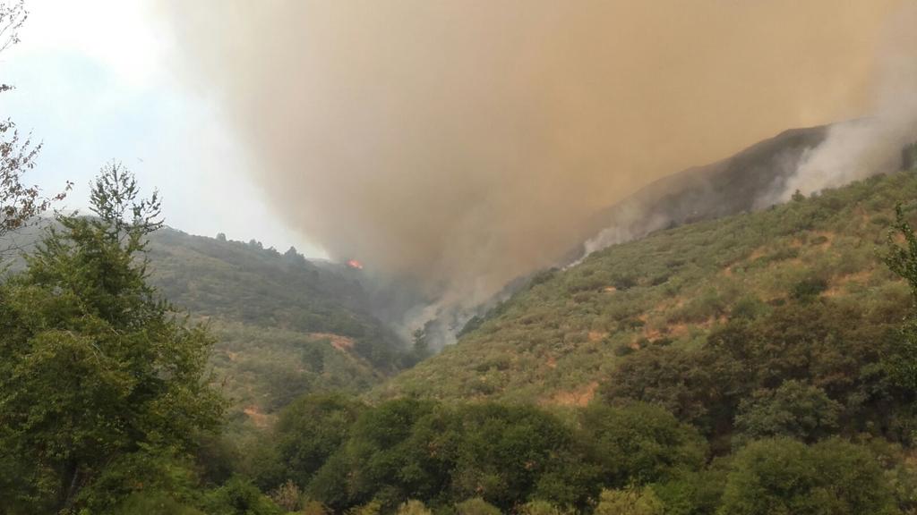 AT_Brif's tweet photo. Desolador😱🔥 panorama 16:00 en #IFIgüeña #LeonESP enfrentandose al incendio ahora @briftabuyo 🚁💧🔥👷 #AlertaBRIF #IIFF https://t.co/vDnvgwwumA