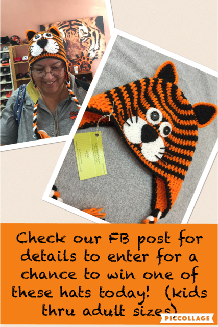GoOrangeBlack's tweet photo. Happy Bengal Wednesday!  Besides getting 10% off storewide today, go ck out our contest on FB! @ISUBengals #goisu https://t.co/wTabOH0Sjt