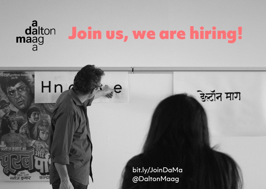 DaltonMaag's tweet photo. Hey everyone, we are hiring! Know anyone with a background in #type #design? Please share :) https://t.co/gFKCLR0ZRq https://t.co/cNR7ieZ1JU