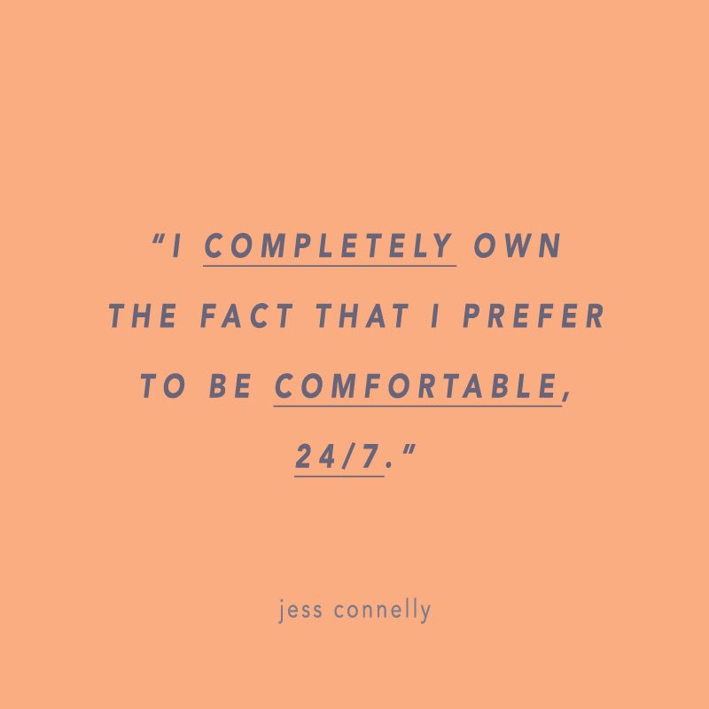 Our #qotd from Jess Connelly.