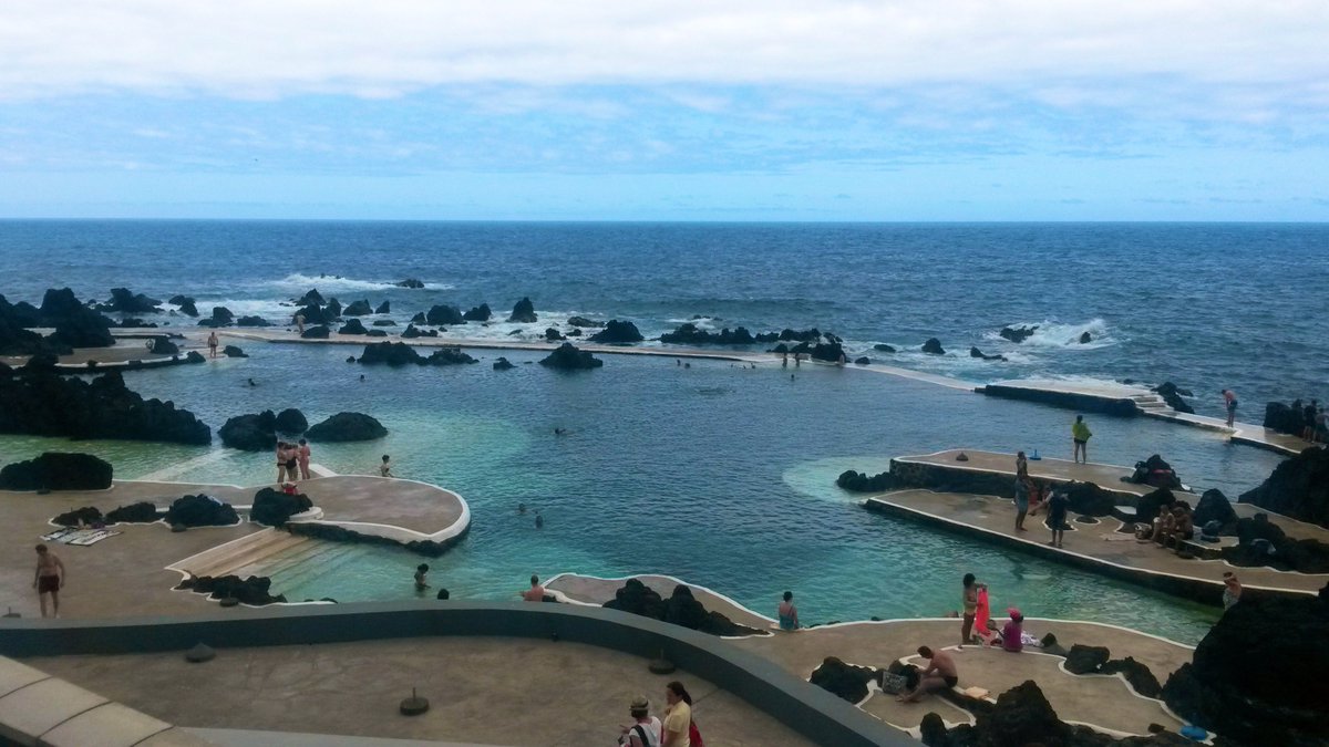 Swimming Pool Blog update on the Piscinas Naturais, Madeira. #postholidayblues alleviation bit.ly/2bvN82c
