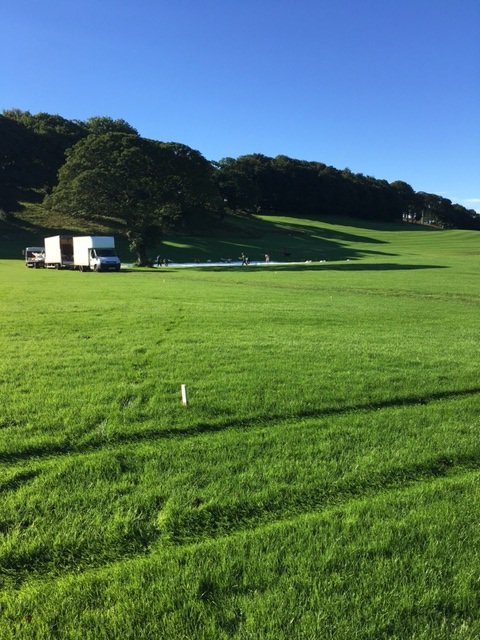 Marquees are going up #showtime