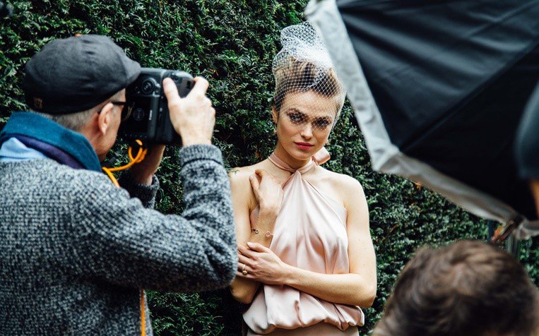 All eyes on our fab Effervescence collection. And many thanks to <a href="/chara_lebessi/">Chara Lebessi</a> for the gorgeous silk crepe dress!