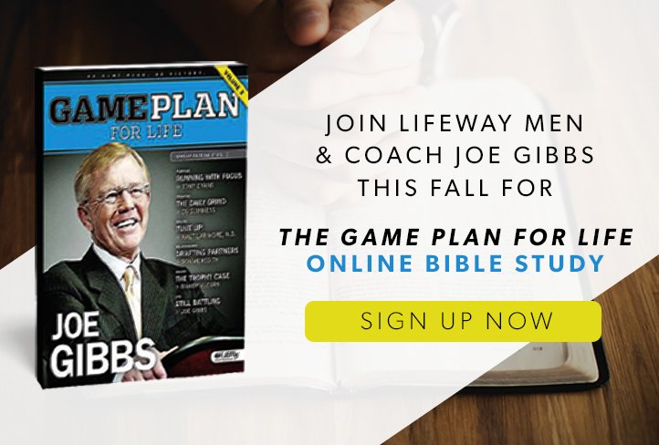 Coming Sept 13:The Game Plan for Life Online Bible Study with @coachjoegibbs. Sign up now! lfwy.co/2aPPjP9