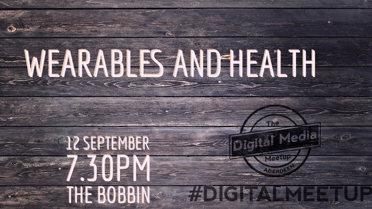 ABDN_Digital's tweet photo. New meetup announced: Wearables and Health. New venue, new format. Come join us! https://t.co/1uRiT94XDP https://t.co/yU4vW2ANyz